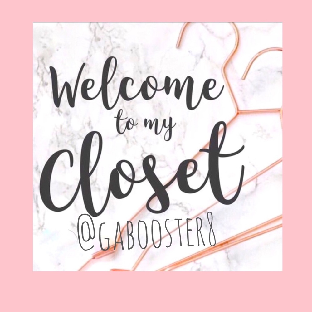 Welcome to my closet!
